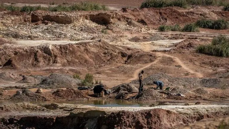 31 illegal miners believed to have died inside a closed gold mine in South Africa in May South Africa