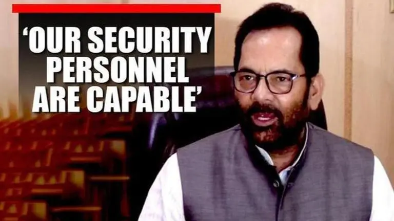 MA Naqvi: 'Our security personnel are capable to thwart any evil' MA Naqvi