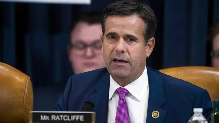US intelligence chief John Ratcliffe blames lawmakers for 'pandemic' of leaks US