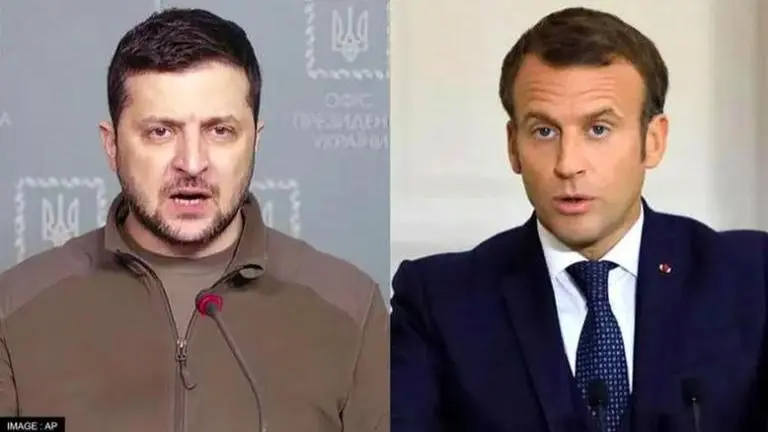 Zelenskyy thanks France for transfer of light tanks after Caesar howitzer artillery Zelenskyy