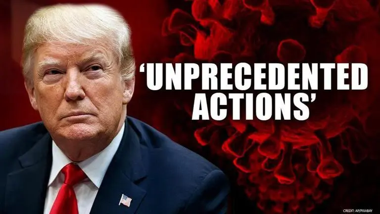 Donald Trump says 'ten drugs are in clinical trial' for COVID-19 treatment in US Donald Trump