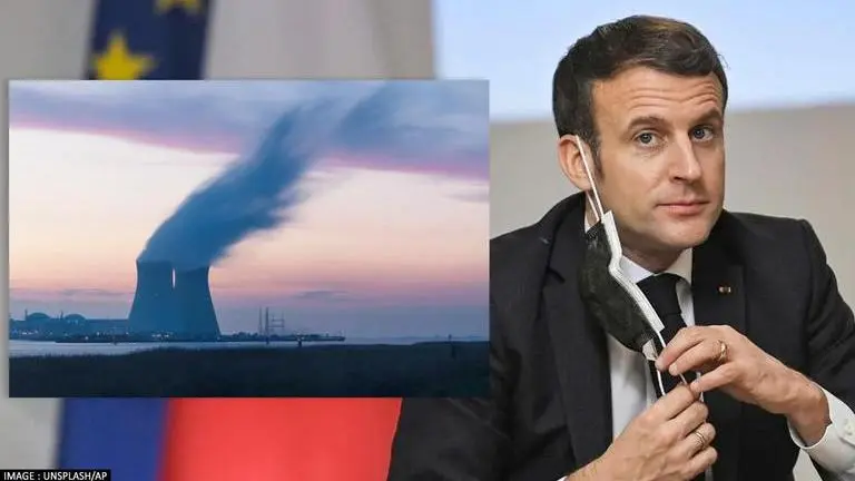 Macron pledges to build 14 new nuclear reactors by 2050 to reduce fossil fuel dependency Macron