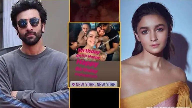 Ranbir Kapoor kisses Alia Bhatt in sweet unseen picture, Arjun-Malaika complete the frame Alia