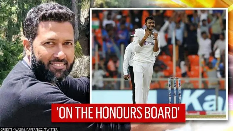 Wasim Jaffer congratulates Axar Patel for his fifer, also puts Indian batsmen on notice Wasim Jaffer