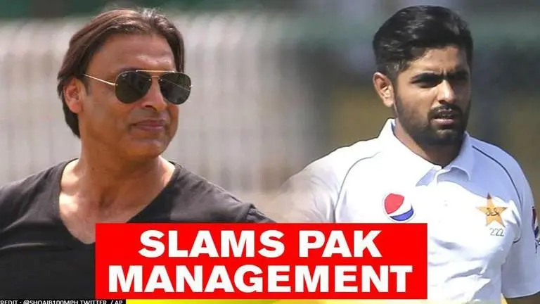Shoaib Akhtar slams Pak leadership for 'not saving' Babar Azam on Day 2 of final Test Shoaib Akhtar