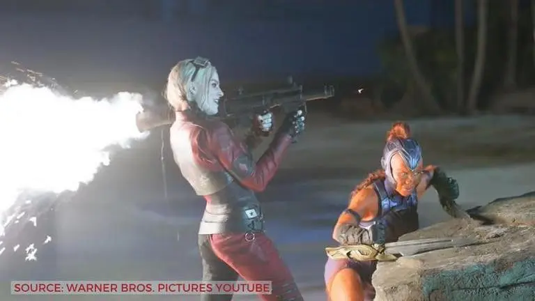 Margot Robbie teases insane action sequence in 'The Suicide Squad' featuring Harley Quinn The Suicide Squad