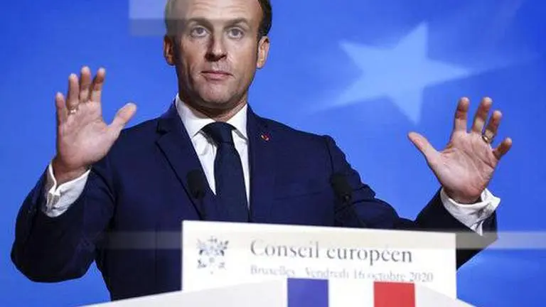 France's leader "very upset" by platforms' muzzling of Trump France's leader "very upset" by platforms' muzzling of Trump