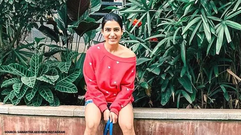 Samantha Akkineni flaunts her gym look, love-struck fans call her 'fierce lady' samantha akkineni