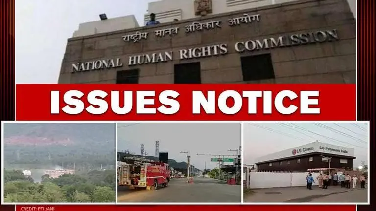 Vizag gas leak: NHRC issues notice to AP Govt, asks for detailed report on situation Vizag gas leak