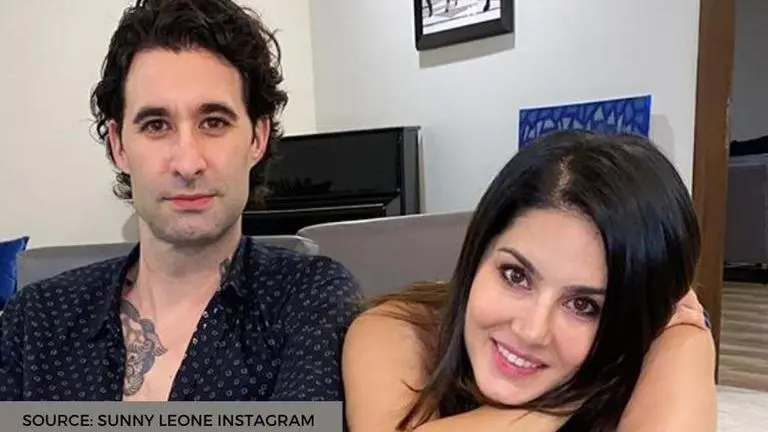 Sunny Leone pens note for 'best husband' Daniel on b'day, says 'Somehow you manage us all' Sunny Leone