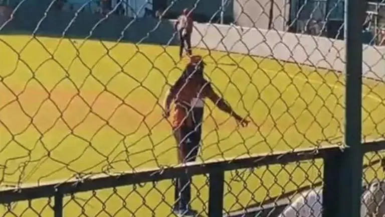 Chris Gayle dances to the tunes of Kannada song during Chalanachitra Cup 2023 - WATCH Chris Gayle