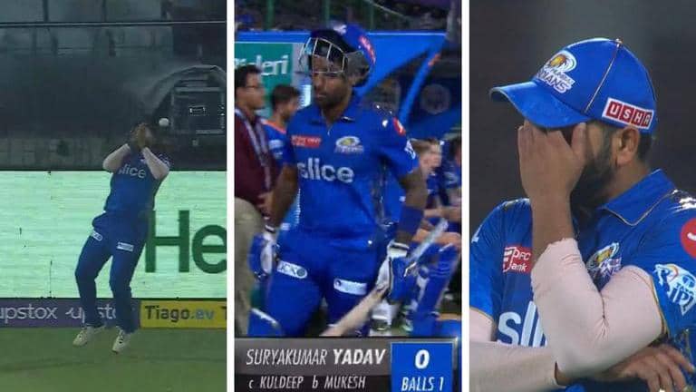 Dc Rohit MI vs DC: Rohit Sharma left in complete shock as Suryakumar Yadav's ...
