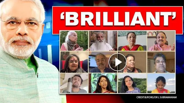 PM Modi lauds Bharat Symphony's 'Vasudhaiva Kutumbakam', hails it as 'beautiful rendition' Vasudhaiva Kutumbakam