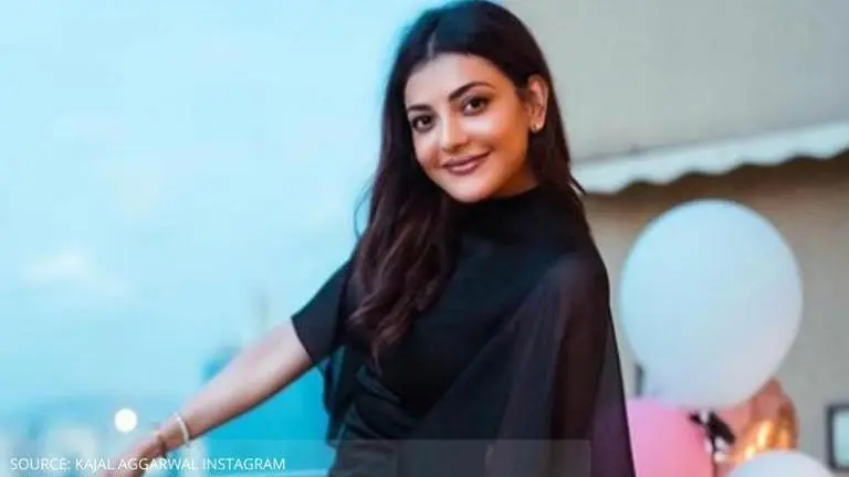 Kajal Aggarwal enjoys smiley faced marshmallows dipped in chocolate while 'Decembering' Kajal Aggarwal