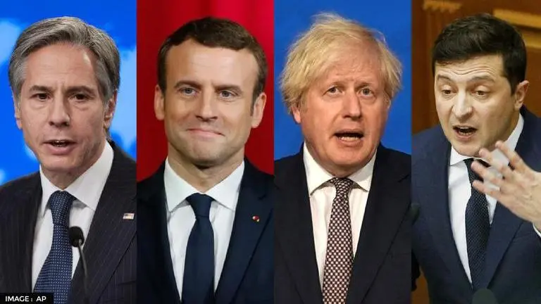 US, France, Germany and UK reaffirm support for Ukraine amid tensions with Russia US