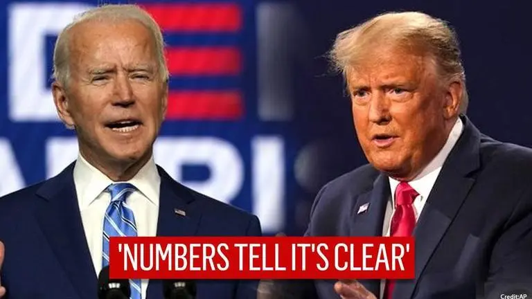 US Election 2020: Biden claims 'we're going to win', says 'numbers tell us it's clear' US election 2020