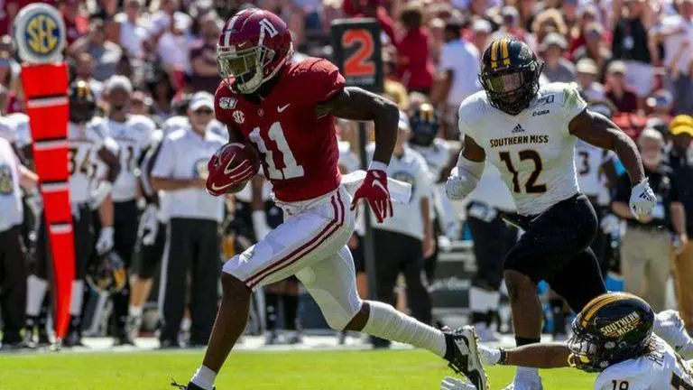 Raiders draft speedy receiver Henry Ruggs 12th overall