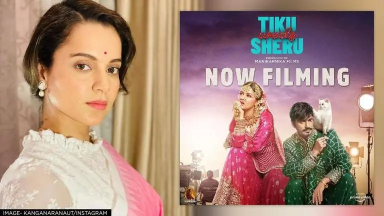 'Tiku Weds Sheru': Kangana Ranaut shares BTS pic with 'sir' Nawazuddin Siddiqui Tiku Weds Sheru