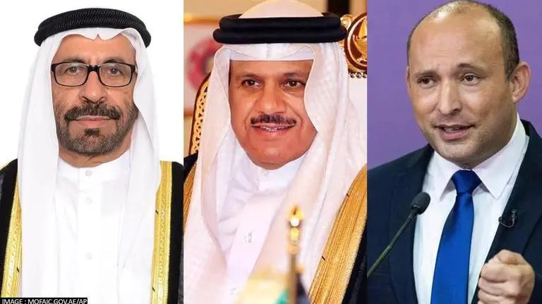 Israel PM Bennett meets Bahraini & UAE leaders, assures them of continuing Abraham Accords Bennett
