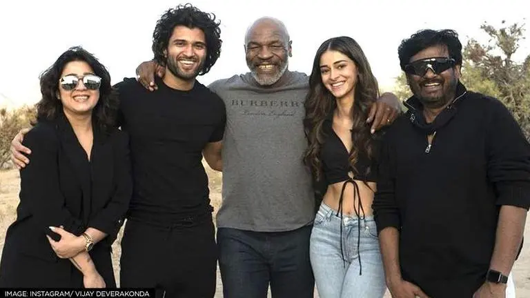 'Liger' actors Vijay Deverakonda, Mike Tyson's wrap up US shoot schedule, see pic Liger