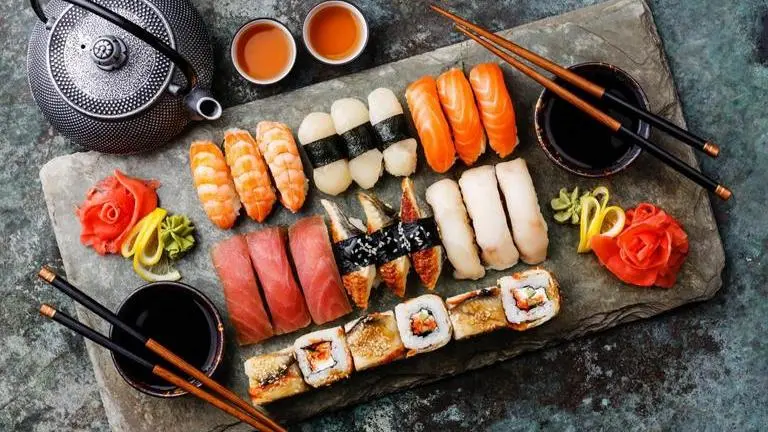 Sushi: History, ingredients, dining etiquette, health benefits Japanese Sushi