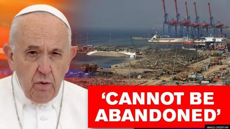 Pope Francis says Lebanon faces 'extreme danger' and threat to its existence