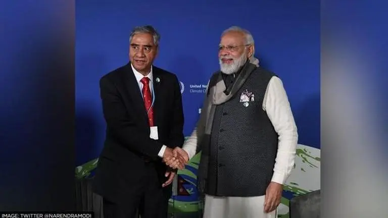 Nepal PM thanks PM Modi for providing COVID vaccine & post-quake aid during first meeting Nepal PM