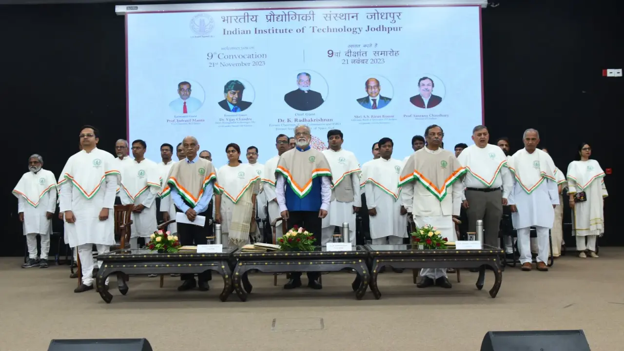 IIT Jodhpur awards 800 degrees and 20 diplomas, certificates in 9th convocation IIT Jodhpur convocation