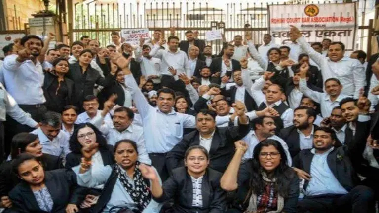 Lawyers' strike enters 11th day in Delhi Delhi Lawyers' strike