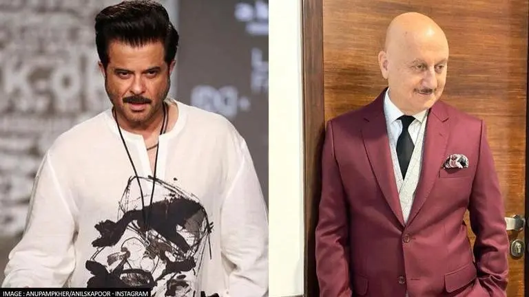 Anil Kapoor gifts 'expensive glasses' to Anupam Kher; Watch their hilarious banter anil kapoor Anupam Kher