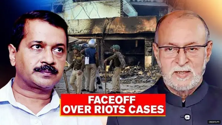 Kejriwal's govt rejects L-G-approved lawyers to represent Delhi Police in riots cases Delhi