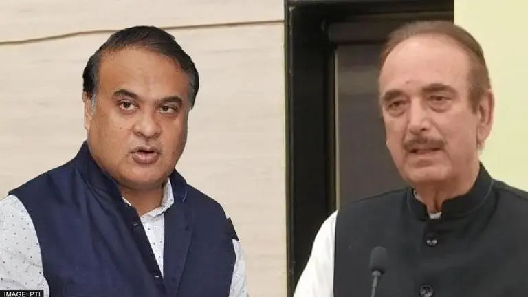 Ghulam Nabi Azad shares inside scoop on Himanta quitting Congress in 2015, Assam CM reacts Himanta Biswa Sarma