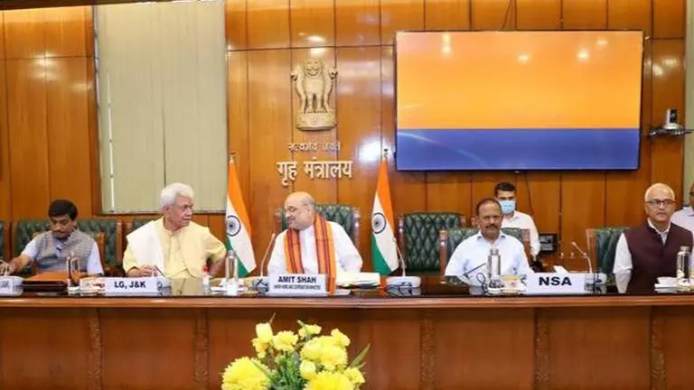 Amit Shah directs security forces to focus on rooting out terrorism in Jammu & Kashmir Amit Shah