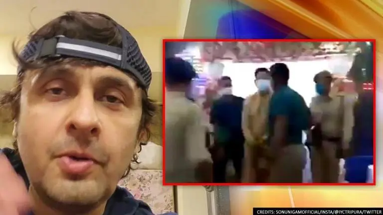 Sonu Nigam condemns Tripura DM's behaviour at wedding, says 'this is deplorable' Sonu Nigam asks Tripura DM 'how dare you speak to people like this?’ after hijacks wedding