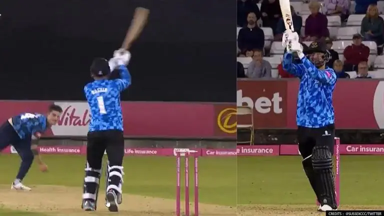Rashid Khan innings for Sussex Sharks