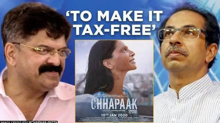 Maharashtra minister seeks tax-free status for 'Chhapaak', says 'will speak to government' Chhapaak