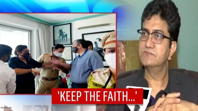 Prasoon Joshi pens message for Arnab Goswami, says, 'You have nerves of steel' Arnab Goswami arrested