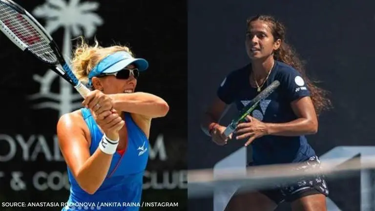 Ankita Raina vs Anastasia Rodionova live stream