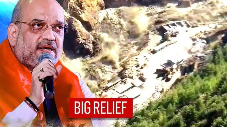 Amit Shah on Uttarakhand tragedy: Medical assistance being provided to 13 villages Shah on Uttarakhand tragedy: Medical assistance being provided to 13 villages