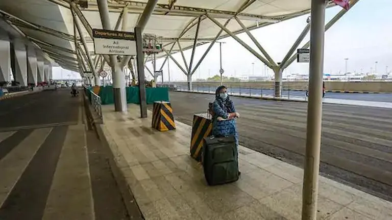 Delhi airport sets up dedicated area to sanitise cabs before pick up