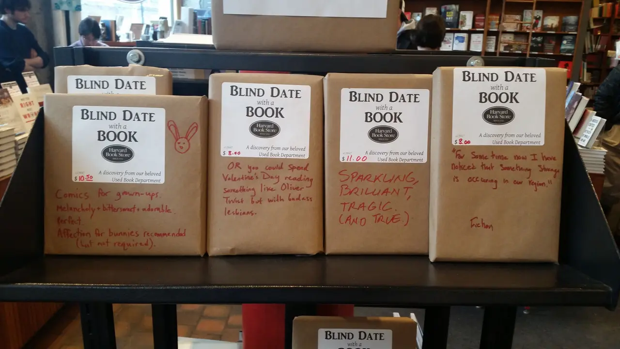 A blind date with books in Harvard Square