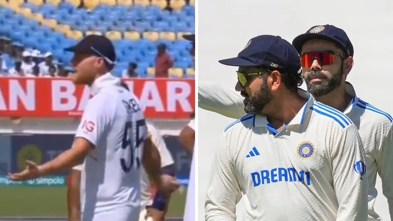 Rohit Sharma uses Virat Kohli-type MINDGAME in Rajkot to frustrate Ben Stokes & Co. and it PAID OFF Rohit Sharma plays mindgames with Ben Stokes