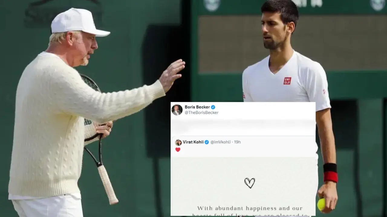 'Particularly to your wife..': Boris Becker's VIRAL message to Virat Kohli on birth of son Akaay Boris Becker's wish to Virat Kohli and Anushka Sharma
