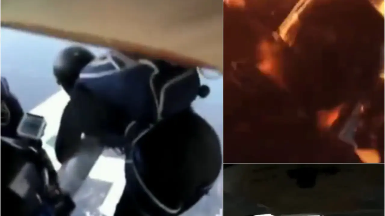 Two Planes Collide Mid-Air During Skydiving Expedition Video Viral