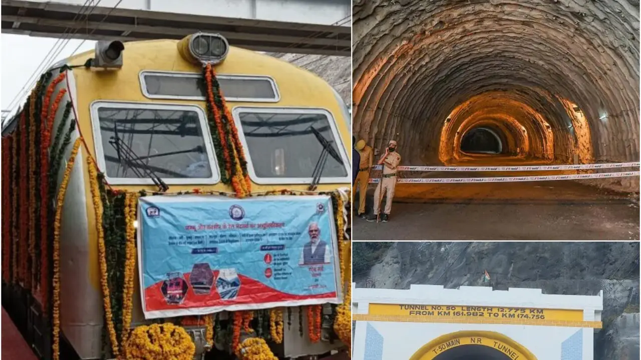 Engineering Marvel T-50, World's Longest Rail Tunnel In Kashmir