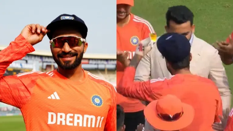 HEARTNENING MOMENT: Rajat Patidar finally receives India cap from the legendary Zaheer Khan - WATCH Rajat Patidar