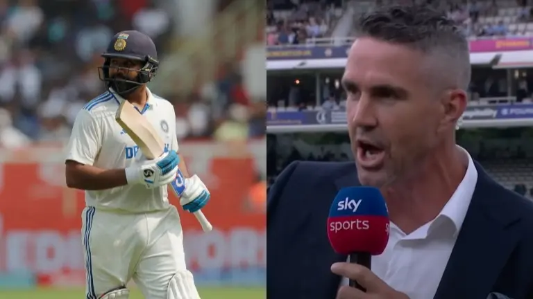 'You can get out to anybody': Kevin Pietersen calls Rohit Sharma 'LAZY' after another Test failure Rohit Sharma, Kevin Pietersen