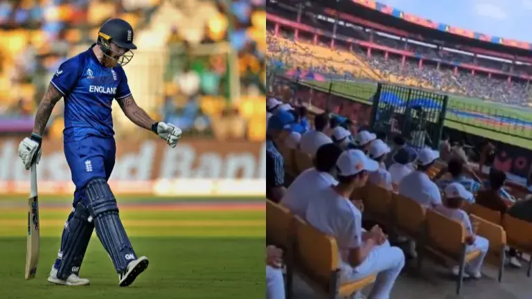 WATCH: Ben Stokes fever grips Bengaluru, children flock Chinnaswamy Ben Stokes fever grips Bengaluru