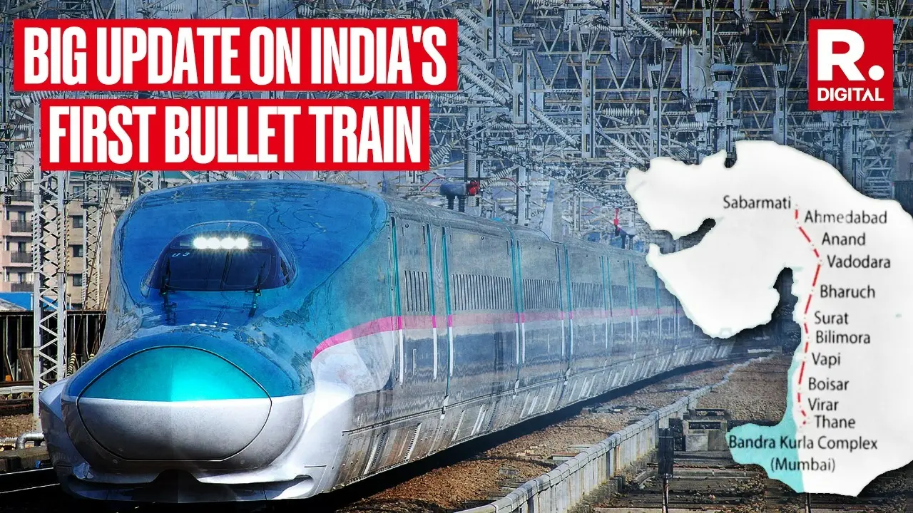 The first stretch of India's first bullet train is set to get operational by mid 2026, Railway Minister Ashwini Vaishnaw informed media in a big news update on Mumbai-Ahmedabad bullet train project.
