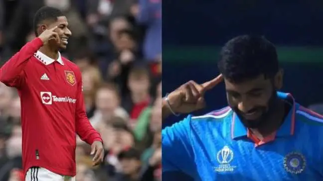 Jasprit Bumrah imitates Marcus Rashford against Afghanistan